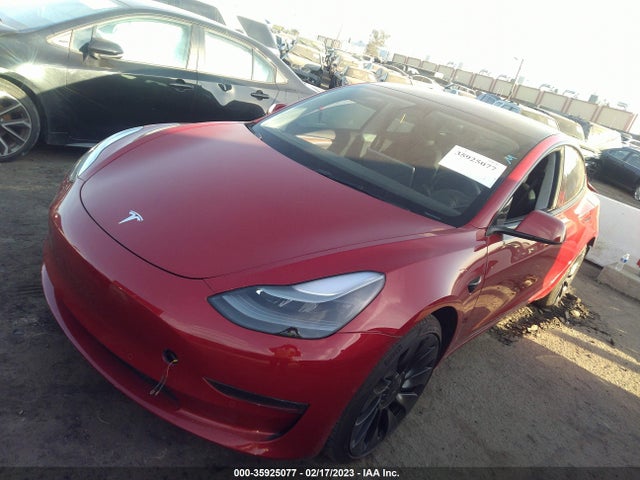 Tesla Model 3 Performance 2022 5YJ3E1EC8NF182546 Image 2