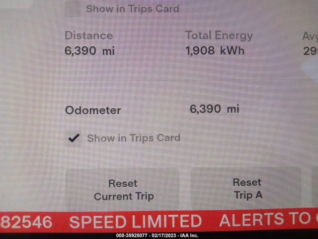 Tesla Model 3 Performance 2022 5YJ3E1EC8NF182546 Image 9