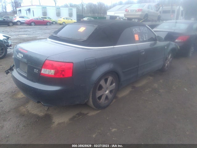 2006 AUDI A4 3.0L VIN: WAUDT48H96K008022