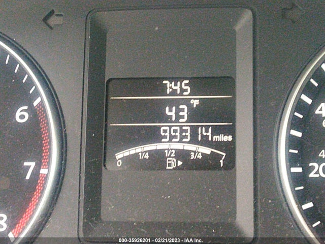 2013 VOLKSWAGEN JETTA SEDAN SE W/CONVENIENCE/SUNROOF VIN: 3VWBP7AJ9DM251538