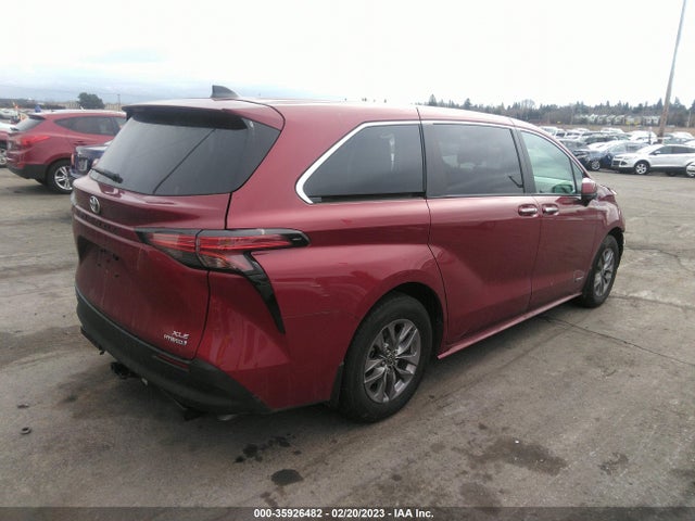Toyota SIENNA XLE 2021 5TDYRKEC2MS039537 Image 4