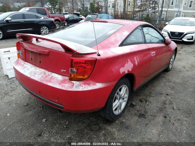 2000 TOYOTA CELICA GT VIN: JTDDR32T2Y0034100