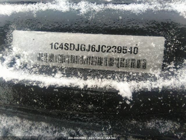 1C4SDJGJ6JC239540 Dodge Durango Srt