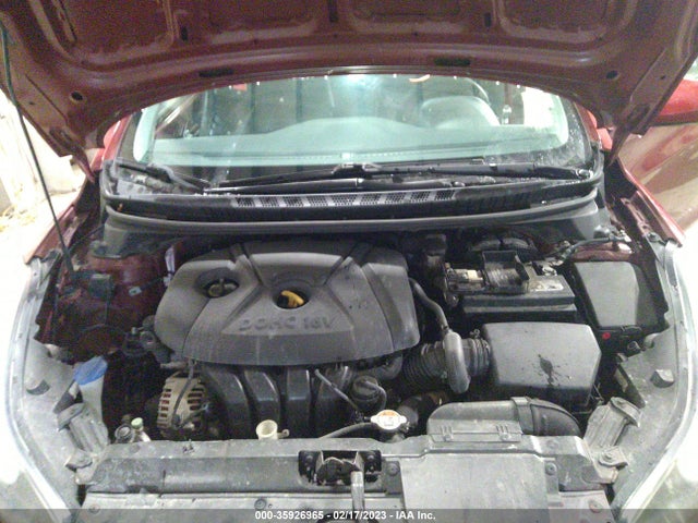 2014 HYUNDAI ELANTRA SE VIN: 5NPDH4AEXEH481624