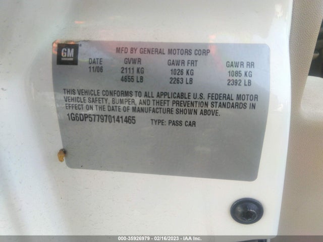 Cadillac CTS 2007 1G6DP577970141465 Image 10