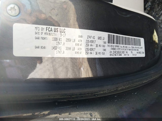 Chrysler Pacifica Touring L 2018 2C4RC1BG9JR110597 Image 9