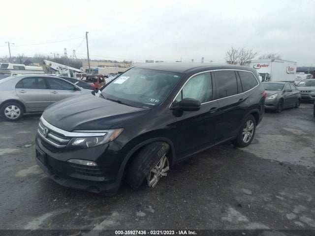 2016 HONDA PILOT LX VIN: 5FNYF6H11GB091468