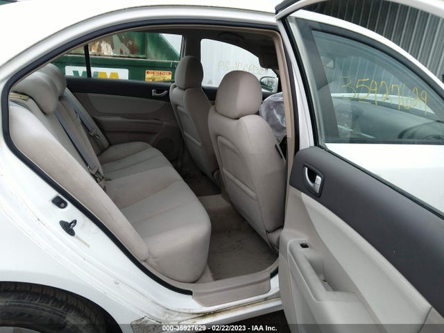 2008 HYUNDAI SONATA GLS VIN: 5NPET46C48H355029