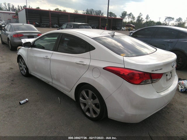 2013 HYUNDAI ELANTRA LIMITED VIN: 5NPDH4AE9DH165453