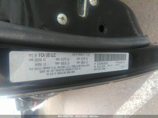 Dodge Challenger Sxt 2018 2C3CDZAG9JH252011 Image 9