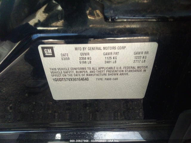 2009 CADILLAC CTS 1G6DT57VX90164640 Photo 8