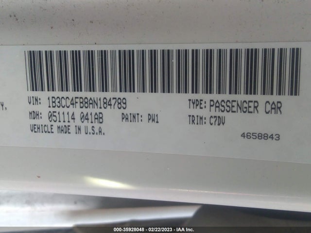 Dodge Avenger Sxt 2010 1B3CC4FB8AN184789 Image 9
