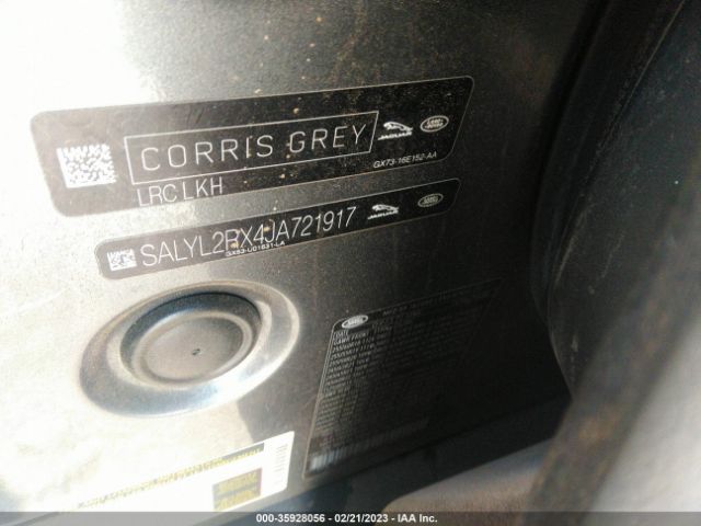 SALYL2RX4JA721917 Land Rover Range Rover Velar R-dynamic Se