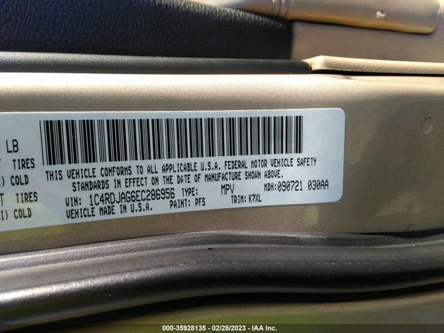 Dodge Durango Sxt 2014 1C4RDJAG6EC286956 Image 9