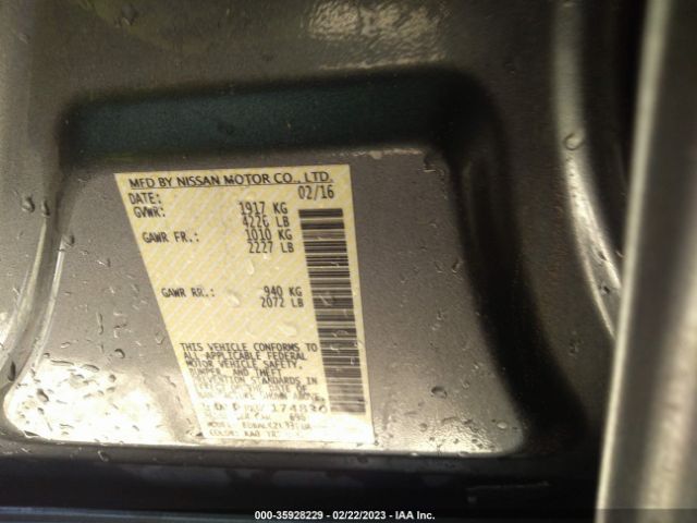 1N4AL3APXGC174830 Nissan Altima 2.5 Sv