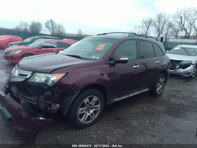 Acura Mdx Tech/entertainment Pkg 2009 2HNYD28499H523918 Image 2