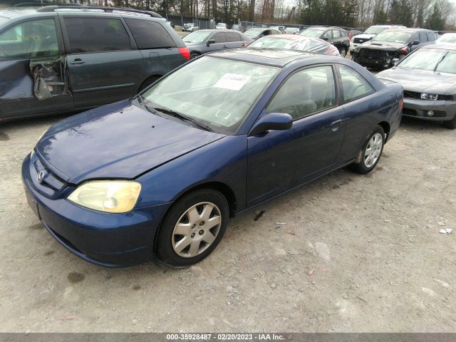 2002 HONDA CIVIC EX VIN: 1HGEM22942L072436