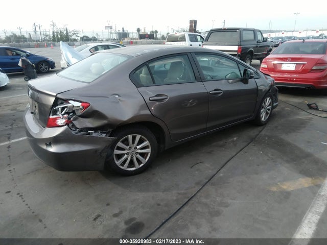 2012 HONDA CIVIC SDN EX VIN: 2HGFB2F89CH605505