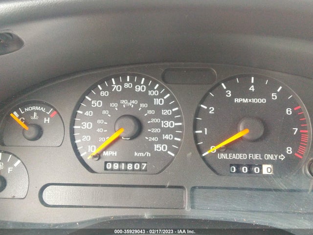1997 FORD MUSTANG GT VIN: 1FALP45X0VF150299