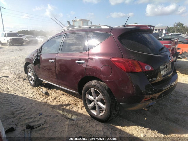 2010 NISSAN MURANO SL VIN: JN8AZ1MU5AW021653