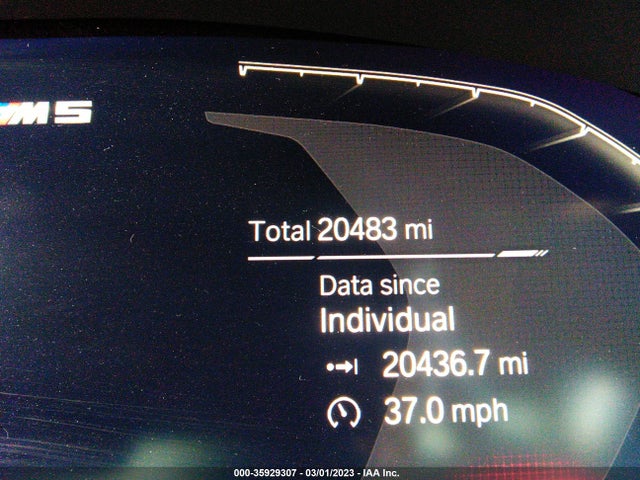 2021 BMW M5, VIN: WBS83CH08MCH24504