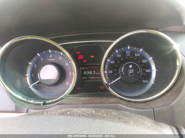 2013 HYUNDAI SONATA GLS VIN: 5NPEB4AC3DH633889