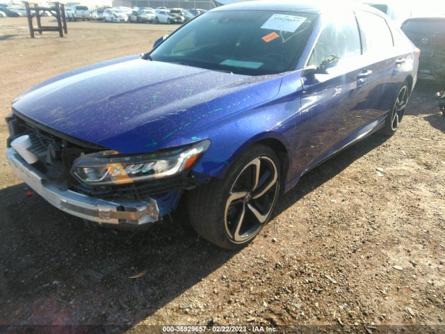 2019 HONDA ACCORD SEDAN SPORT 1.5T VIN: 1HGCV1F34KA139729