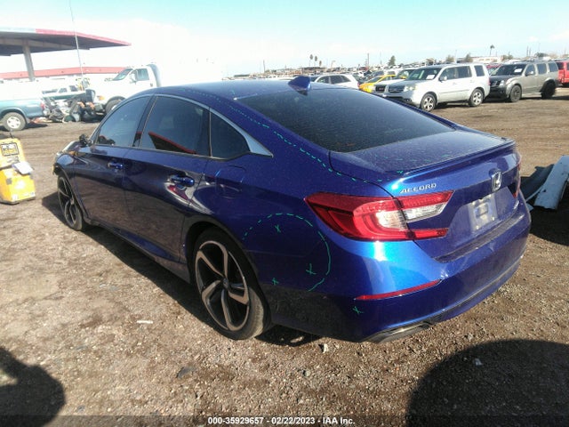2019 HONDA ACCORD SEDAN SPORT 1.5T VIN: 1HGCV1F34KA139729