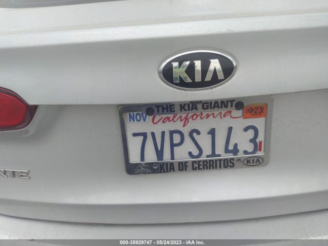 KNAFZ4A88G5614204 KIA FORTE EX