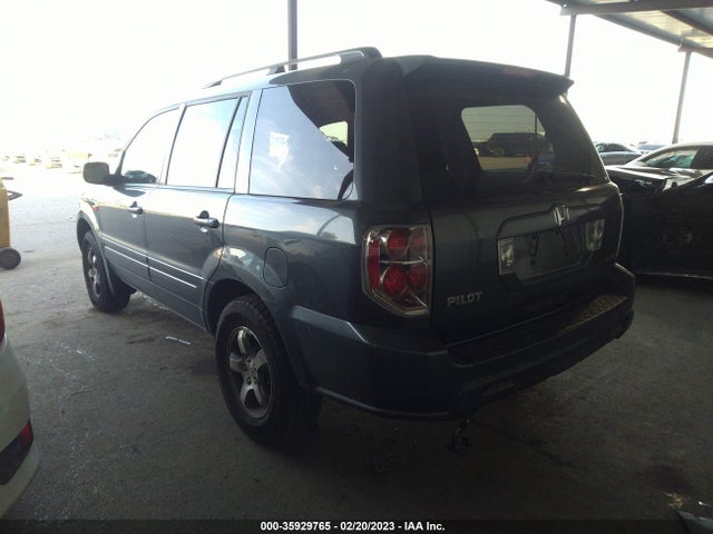 2006 HONDA PILOT EX-L VIN: 2HKYF18586H514374