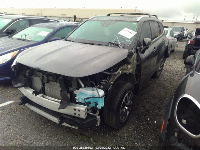 Toyota HIGHLANDER HYBRID 2022 5TDGARAH8NS514526 Image 2