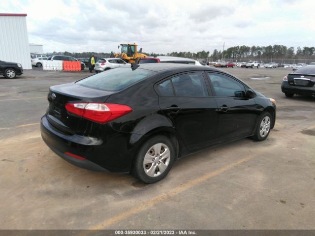 KNAFK4A65E5193493 KIA FORTE LX