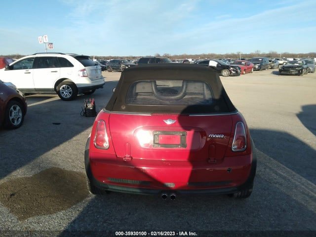 WMWRH33576TF86616 Mini Cooper Convertible S