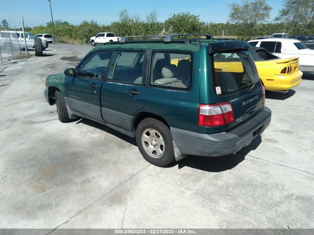 2001 SUBARU FORESTER L VIN: JF1SF63501H736219
