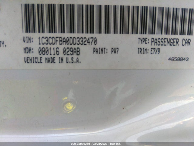 Dodge DART SXT 2013 1C3CDFBA0DD332470 Image 10