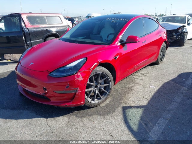 Tesla Model 3 Standard Range Plus 2021 5YJ3E1EA1MF032002 Image 2