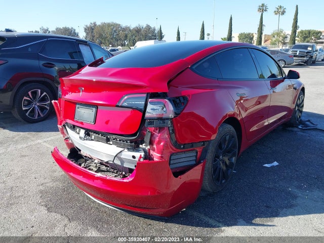 Tesla Model 3 Standard Range Plus 2021 5YJ3E1EA1MF032002 Image 4