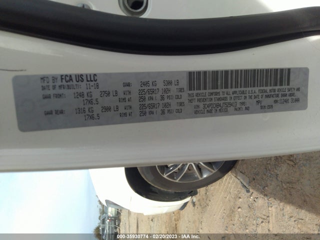 Dodge JOURNEY SE 2018 3C4PDCAB4JT529413 Image 9