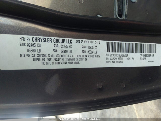Dodge Charger Rt 2014 2C3CDXCT8EH235124 Image 10