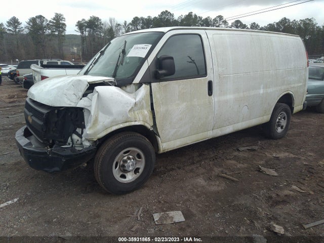 2017 CHEVROLET EXPRESS CARGO VAN VIN: 1GCWGAFF2H1320112