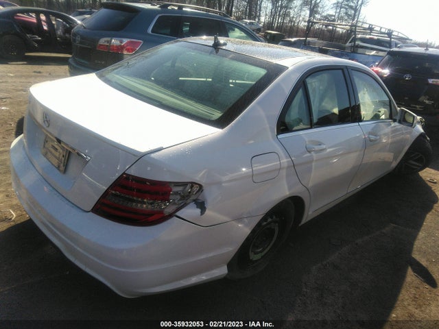 2014 MERCEDES-BENZ C-CLASS C 250 VIN: WDDGF4HB0ER317845