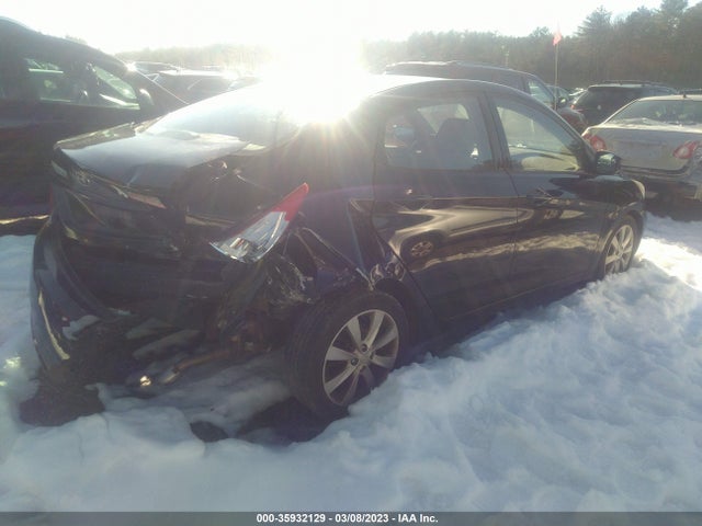 2012 HYUNDAI ACCENT GLS VIN: KMHCU4AE4CU040349