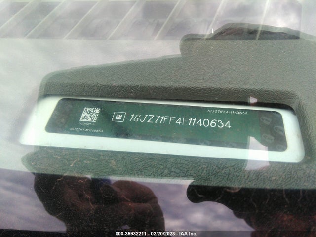 2015 GMC Savana, VIN: 1GJZ71FF4F1140634