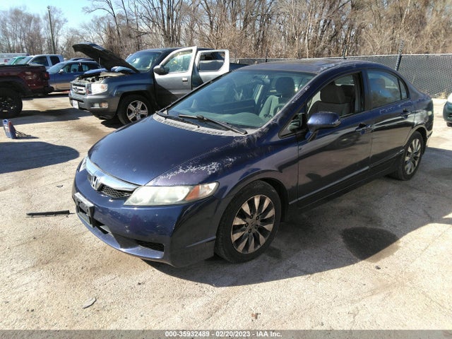 2009 HONDA CIVIC SDN EX VIN: 2HGFA16869H513080