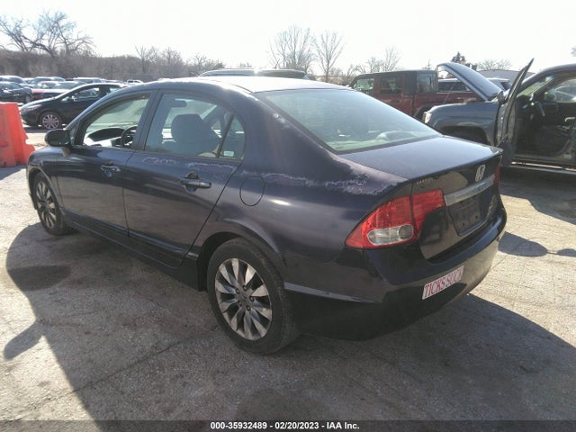 2009 HONDA CIVIC SDN EX VIN: 2HGFA16869H513080