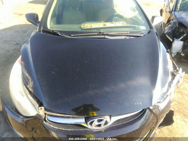 2013 HYUNDAI ELANTRA GLS PZEV VIN: 5NPDH4AE6DH317320