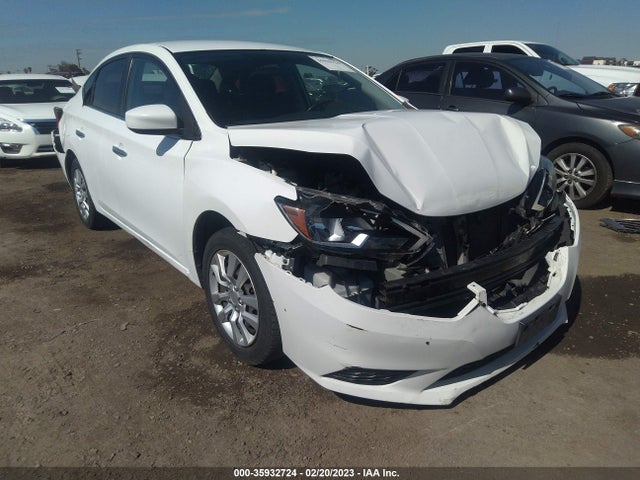 2016 NISSAN SENTRA S VIN: 3N1AB7AP4GY225186