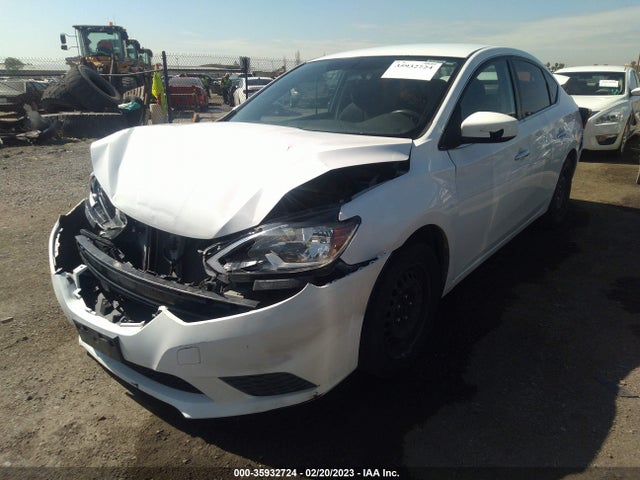 2016 NISSAN SENTRA S VIN: 3N1AB7AP4GY225186