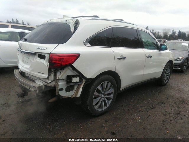 Acura Mdx Tech Pkg 2014 5FRYD4H48EB022356 Image 4