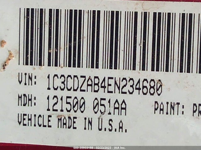 Dodge AVENGER SE 2014 1C3CDZAB4EN234680 Image 9